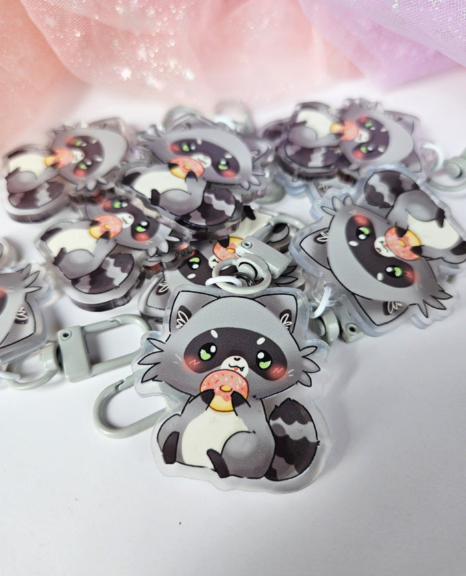 Chibi animals mini acrylic charms