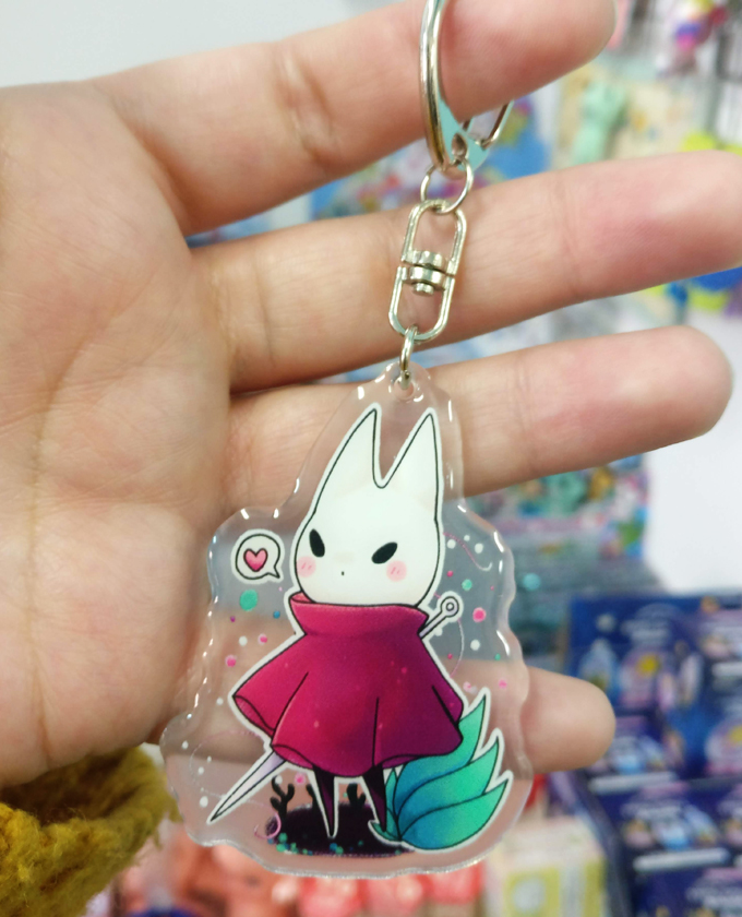 Hornet Acrylic Keychain - Silksong