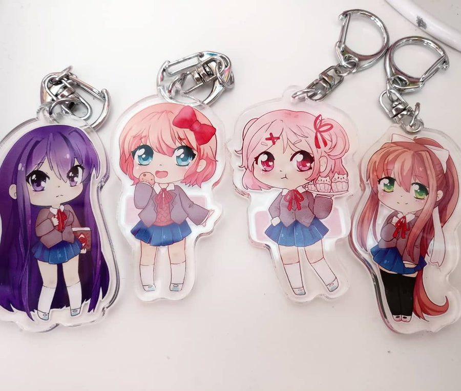 Doki Doki Literature club - Acrylic charms