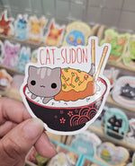 Catsudon - Vinyl sticker
