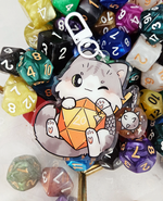 DND class cats - Acrylic charm