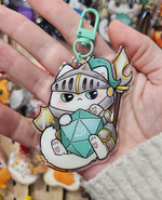 DND class cats - Acrylic charm