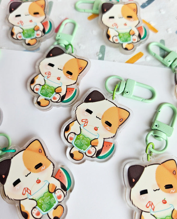 Chibi animals mini acrylic charms