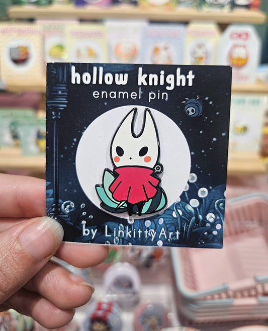 Chibi Hornet - Silksong enamel pin